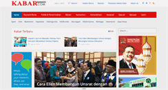 Desktop Screenshot of kabarmanado.com